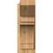Ekena Millwork Merced Slat Rough Sawn Outlooker, Western Red Cedar, 8"W x 18"D x 22"H OUT08X18X22MRC06RWR - alternate 3